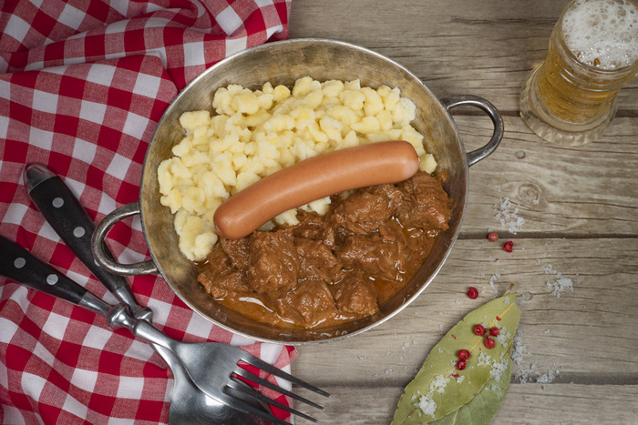 Gulsher Rind Rindsgulasch